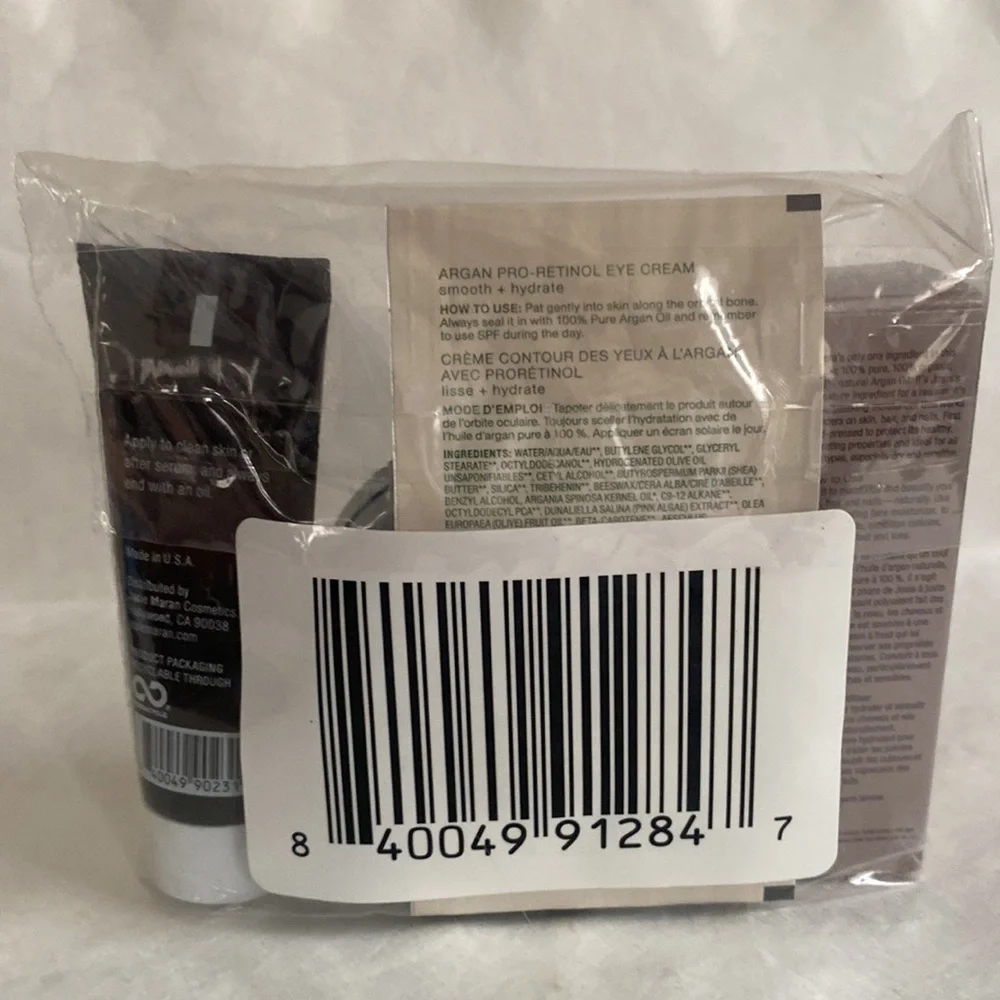 JOSIE MARAN 4p Whipped Argan Oil Face Butter Moisturizer Eye Cream NIP $50